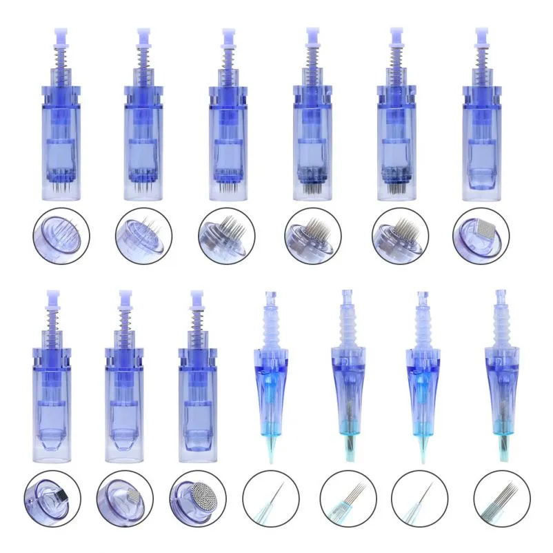 Electric Microneedle Dr.Pen Bayonet Needle Cartridges 1/3/5/7/9/12/36/42/Nano A1 Needle Tips