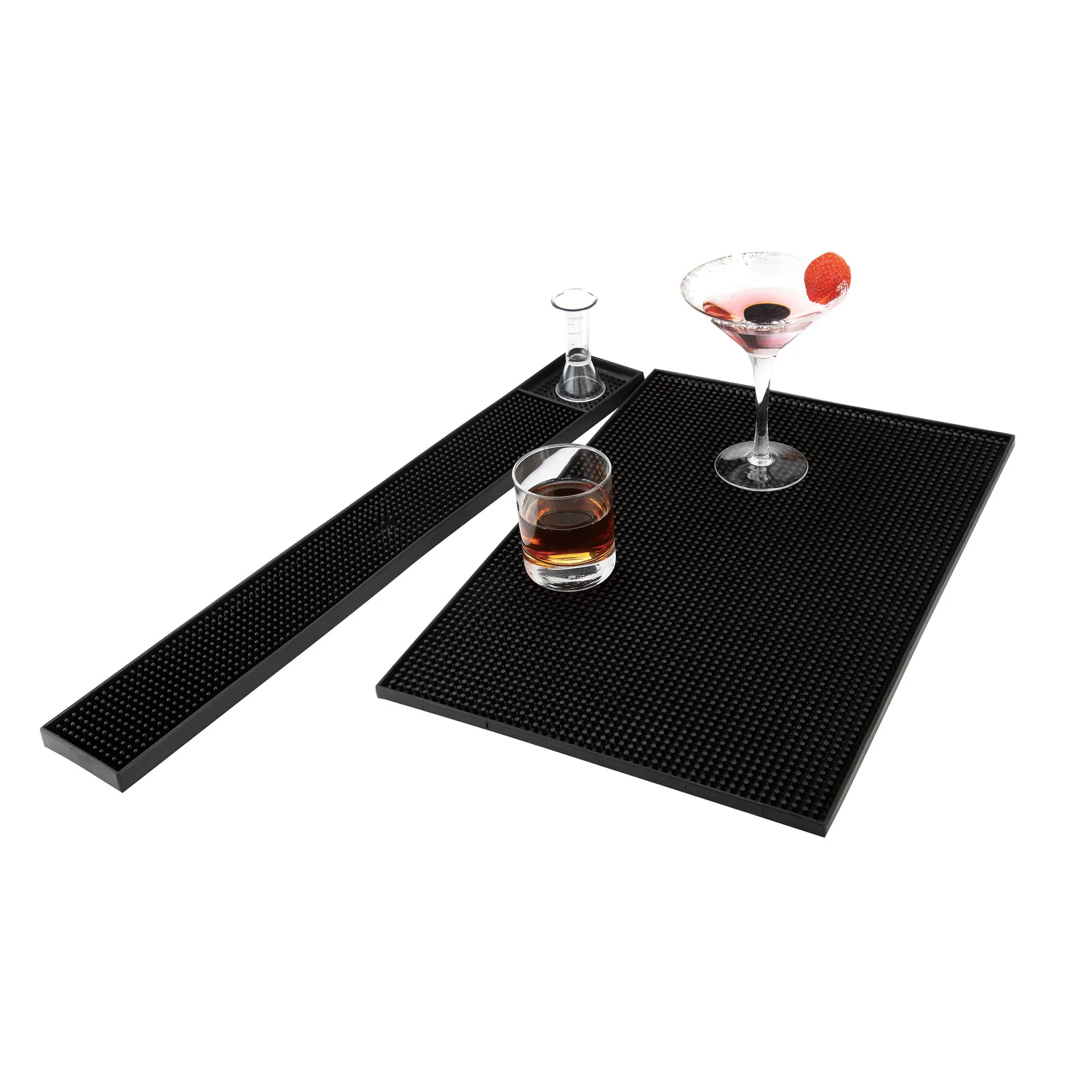 Budweiser Black Bar Mat Set