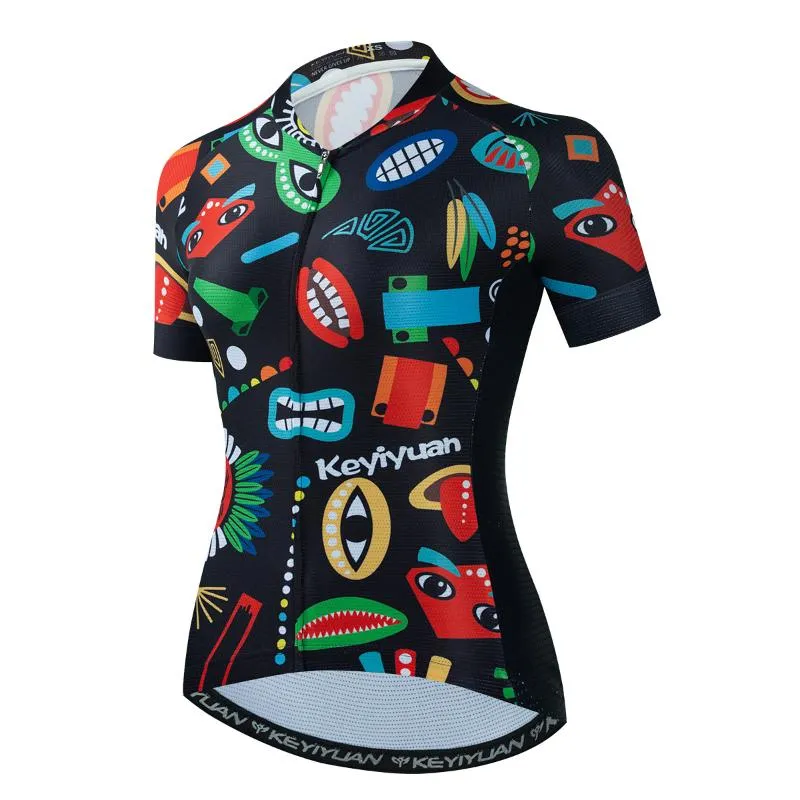 Racing Jackets Cycling Clothing Woman Summer Jersey Mtb Wielrenkleding Dames Ciclismo Feminina Clothes Koszulka Rowerowa DamskaRacing