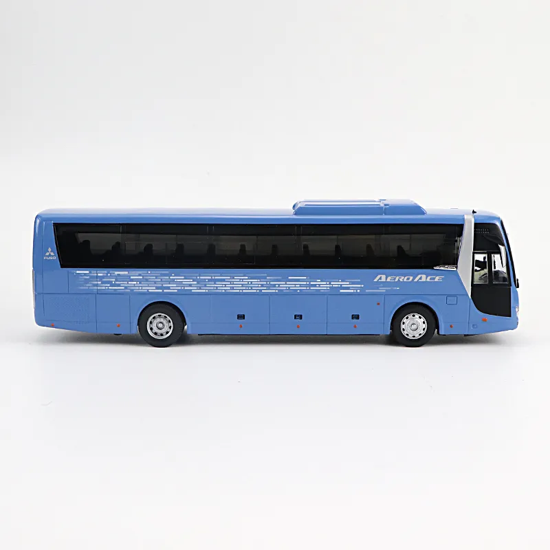 1:43 Scale Cars: Detailed Replica Commuter Bus Model, Collectible
