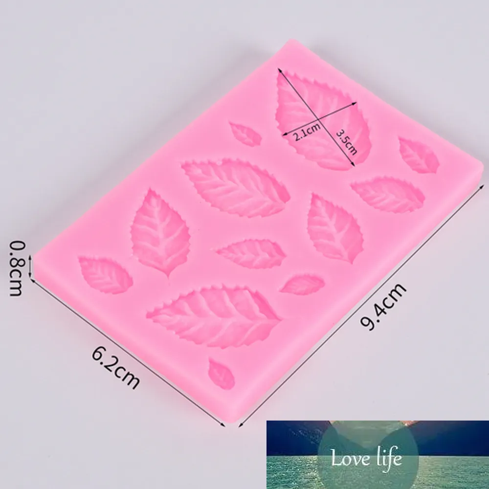 Moule En Silicone Pour Feuilles De Gâteau Fondant - 3 Tailles - Qualité Alimentaire