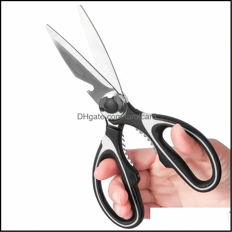 Stainless Steel Kitchen Scissors Premium Heavy Duty Household Shears and Multi Purpose Scissors