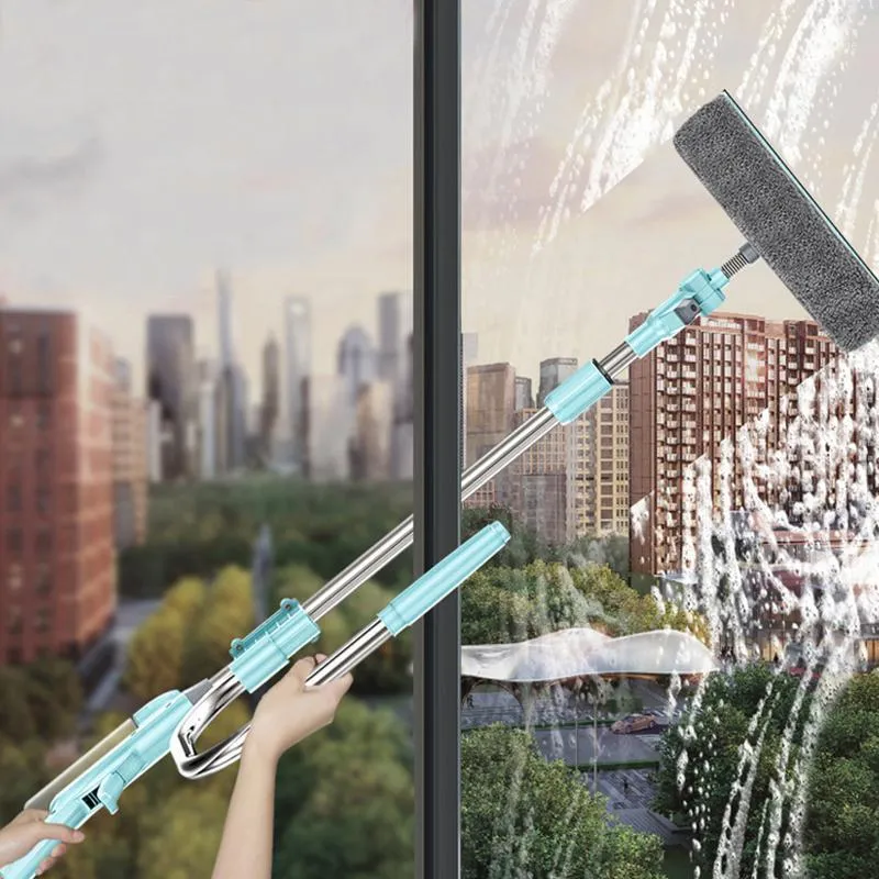 Squeegees pencere temizleme Tozu yıkamak için yüksek katlı cam temizleyici fırça ev aletleri