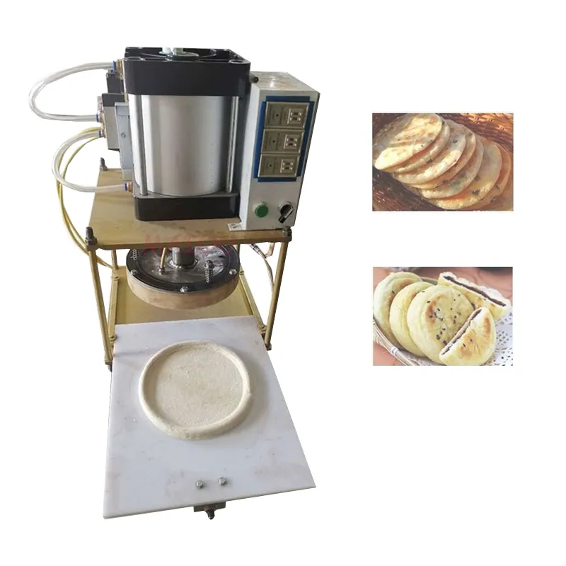 Pasta Squash Press Maker Machine Elektrische Hand Hand Taart Tang Fiating Dough Corn Dunne Skin Cirkel Tortilla's Flatten