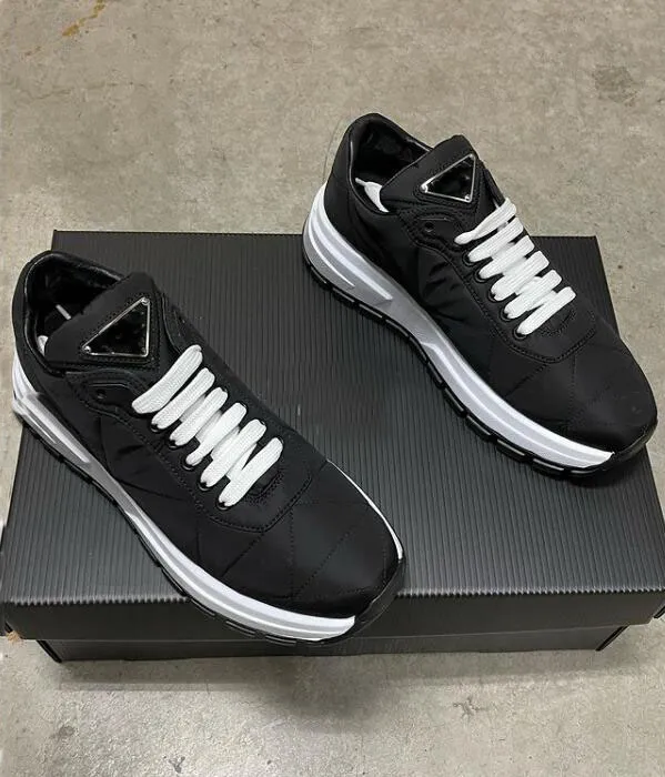 Pra Men's Casual Shoes Sports Low Tops Brand Sneakers Genuine Leather Lace Up Trainer Outdoor Sports Super Quality Sneaker 163