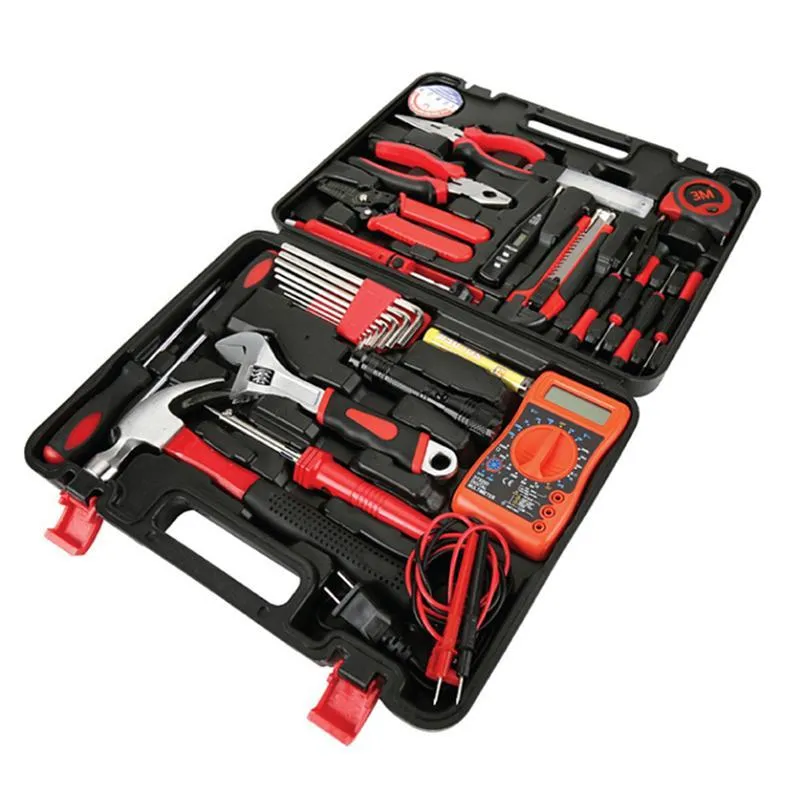 35pcs Hand Household Electric Tool Kit Set Combined Home Electrical Tool Set Domestic Portable Repairings Power Manual