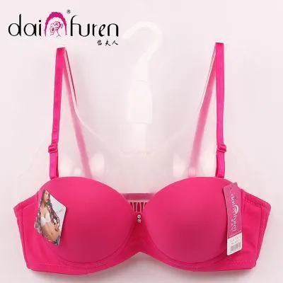 Sexy Double Push Up Bra For Women Brassiere B Cup Bra And Underwear Gather  For Girls 201202 From Dou05, $4.83