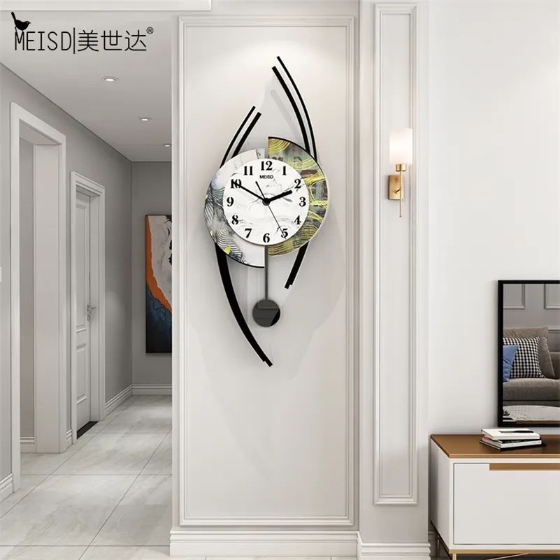 Led moderno soggiorno orologio da parete meccanismo orologio articoli unici orologio  da parete nordico nuovo Design Reloj murale decorazione articoli L -  AliExpress