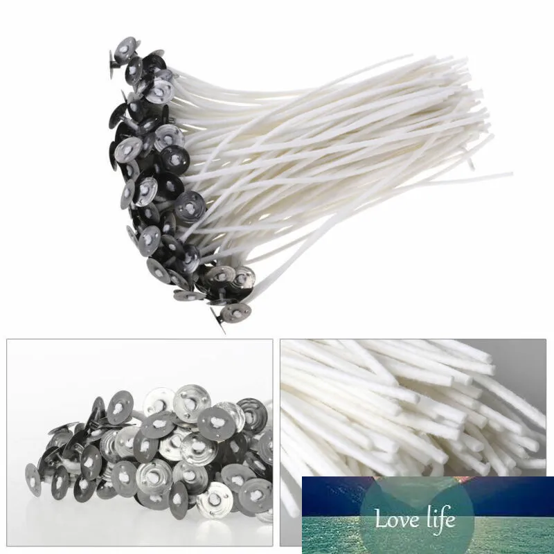 100PCS 15CM Candle Wicks Set Smokeless Wax Pure Cotton Core For DIY Candle  Making Pre-Waxed Wicks Party Supplies