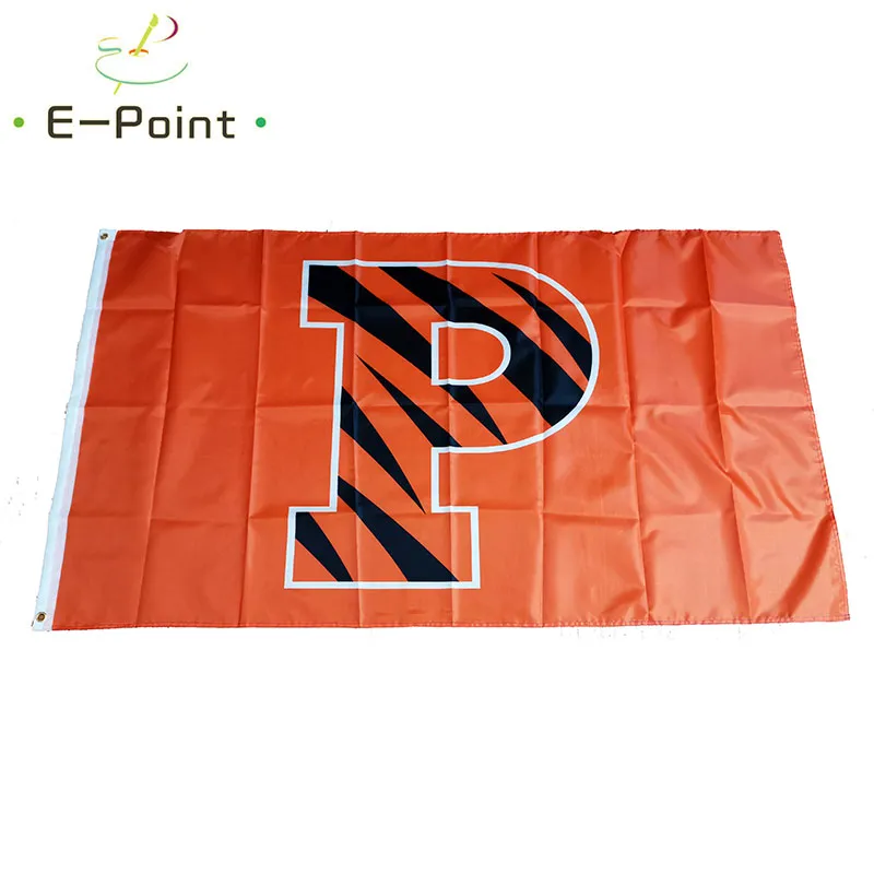 NCAA Princeton Tigers Bandeira 3*5ft (90cm*150cm) Bandeira de poliéster Decoração de banner bandeira de jardim de casa voadora Presentes festivos