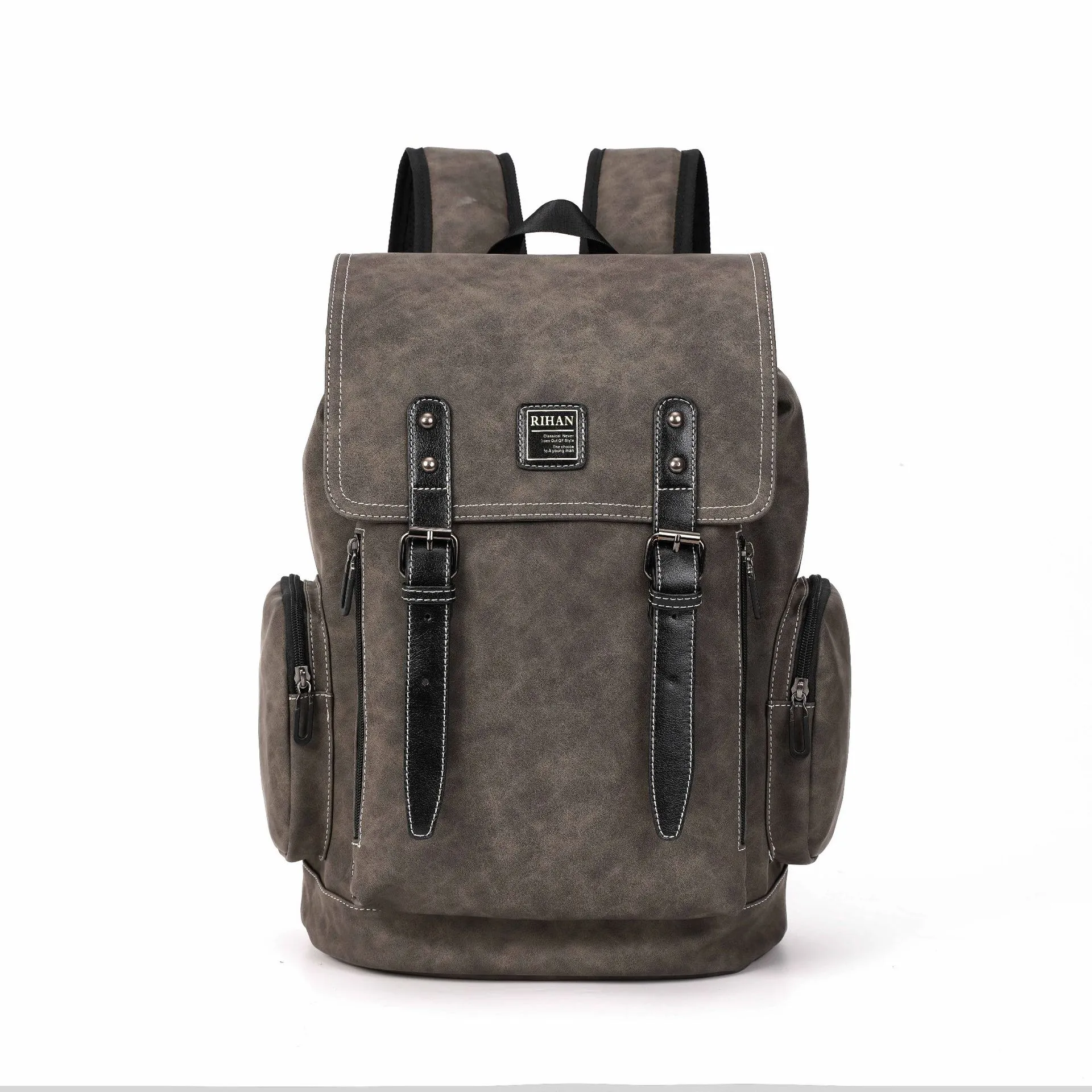 Mannen rugzak luxe designer lederen back pack hoge kwaliteit vrouwen schoudertas reizen rugzakken student schooltassen