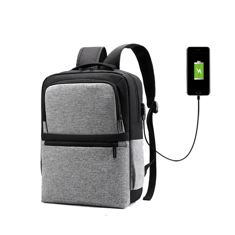 Mode hommes 15.6 pouces USB sac charge Anti-vol ordinateurs portables d'entreprise sac à dos grande capacité multifonction voyage sac à dos sacs