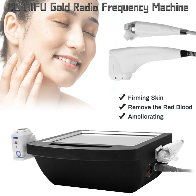 4D HIFU Тело для похудения Кожи подъема MicroNeedle Фракционная RF Удаление морщин для морщин лица