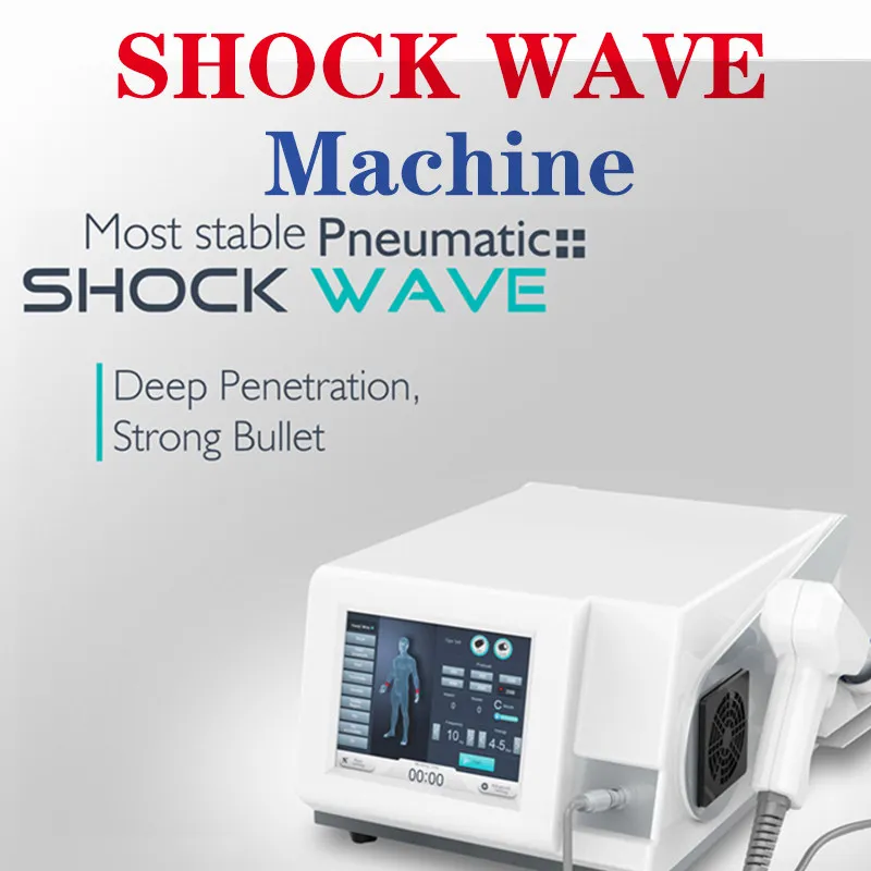 Équipement physique portatif de thérapie par ondes de choc pour machine de thérapie par ondes de choc ED / Hot Sale pour la physiothérapie