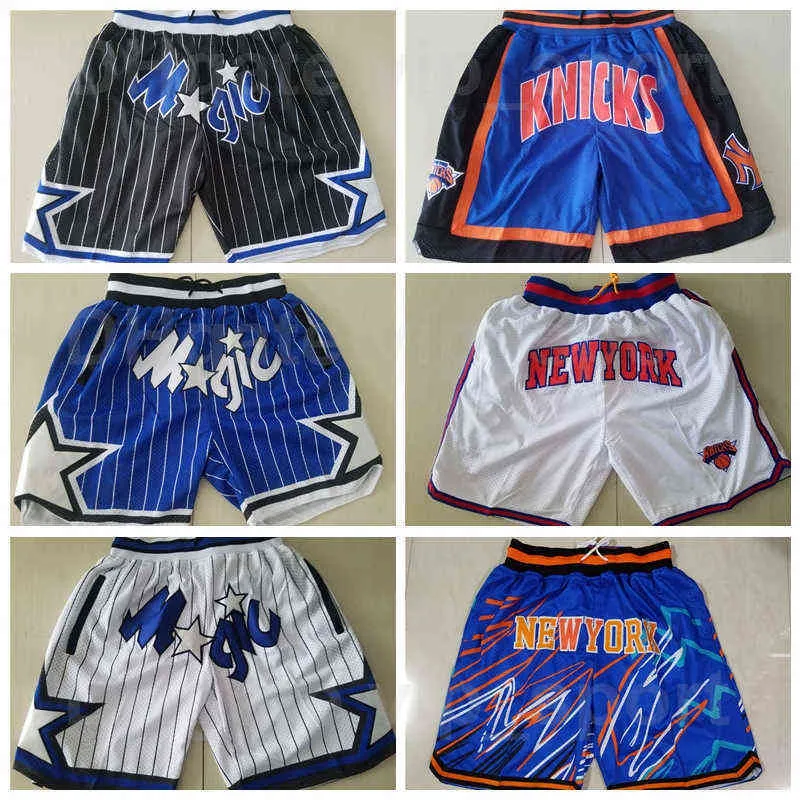 Men's shorts Basketball Shorts Just Don Wear Sport Pant Pocket Zipper Tracy McGrady Penny Hardaway Terrence Ross Markelle Fultz RJ Barrett