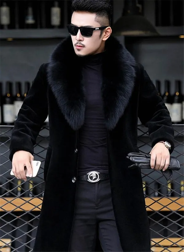 21FW Winter Mens Designer Jackor Hombres Varm vindbrytare Lång ullblandningar Ytterkläder Coats Black Tinken Coat 2020