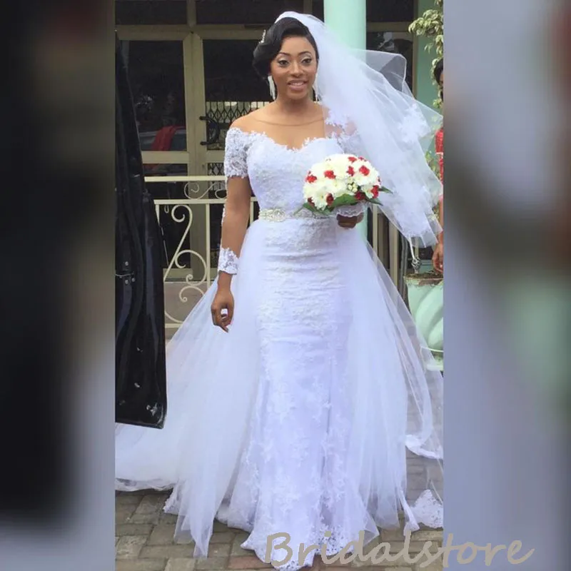 White bridal store sale