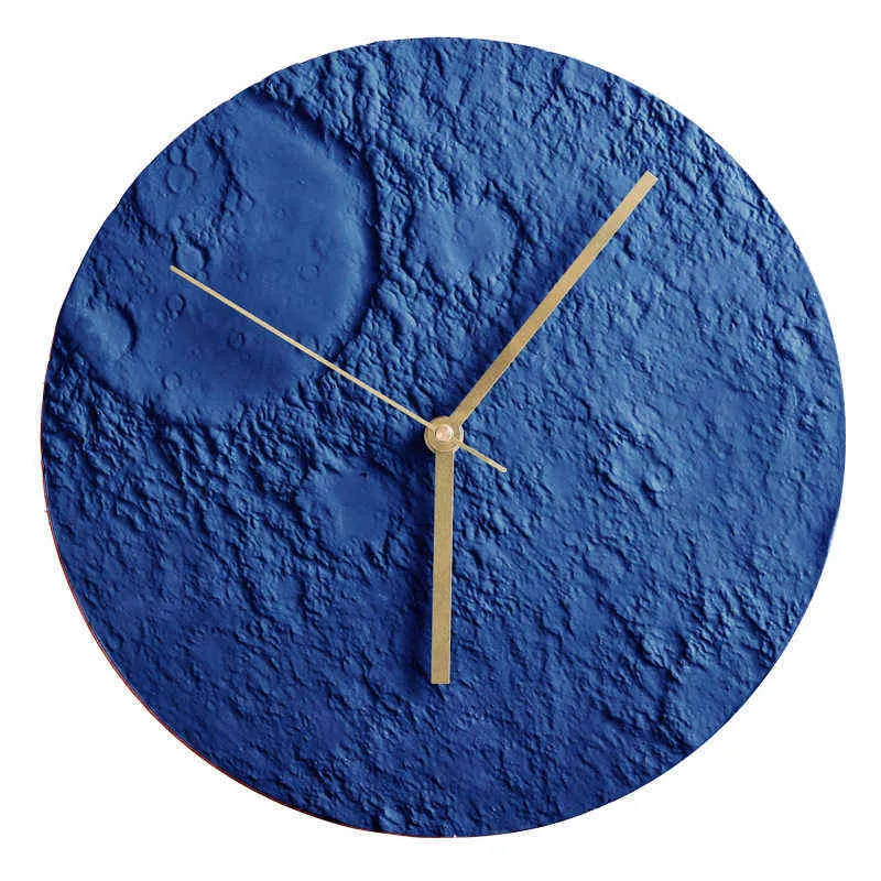 İskandinav Basit Duvar Saati Yaratıcı Oturma Odası Sessiz Lüks Sanat Duvar Saati Modern Tasarım Horloge Murale Ev Dekorasyon DG50WC H1230