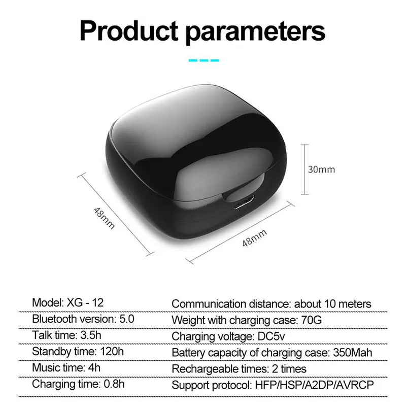 12 tws top bluetooth 5.0