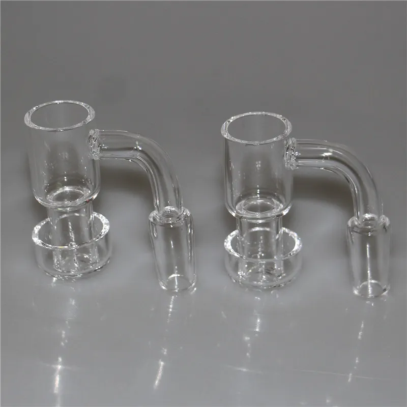 Fumatori Terp Vacuum Quartz Banger Terps Slurper Bangers Domeless Nail per bong in vetro 10mm 14mm 18mm