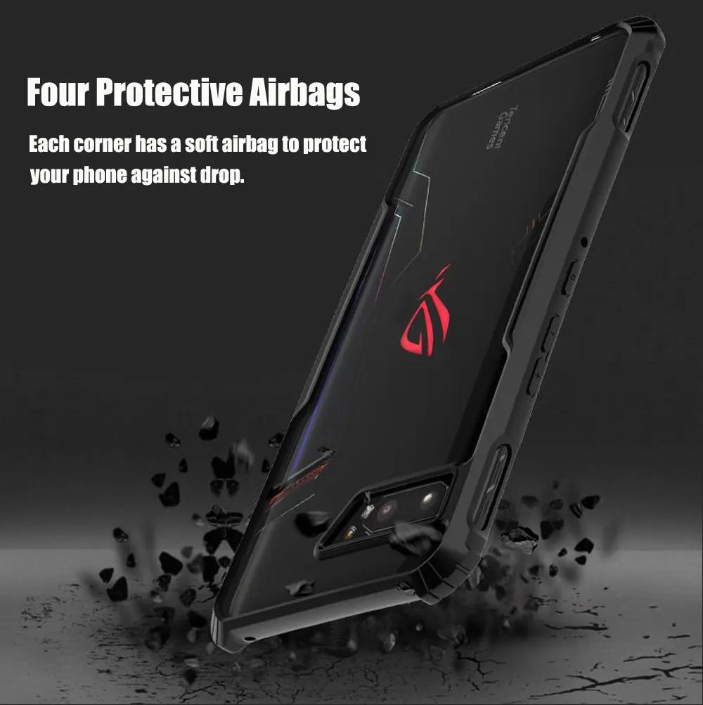 Heavy Duty Armour Case for ROG Phone Shockproof TPU Frame