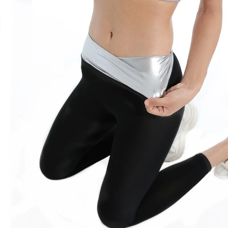 Women's Sauna Slimming Pants Gym Workout Hot Thermo Sweat Sauna