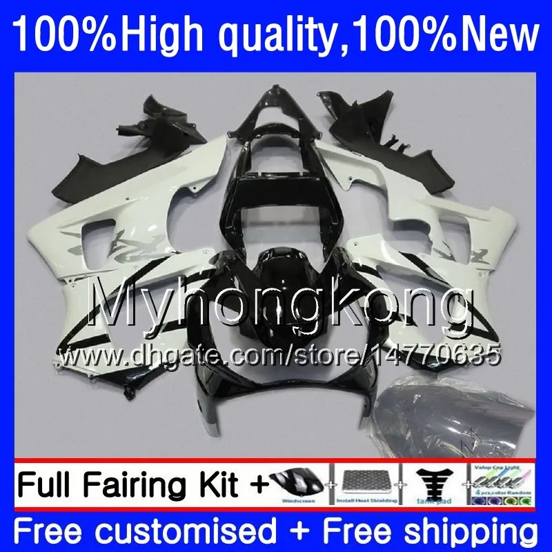 Body For HONDA CBR 929RR 900 929 RR 900RR 900CC 929CC 00 01 50HM.62 CBR900RR CBR929 RR CBR900 RR CC CBR929RR 2000 White black 2001 Fairing