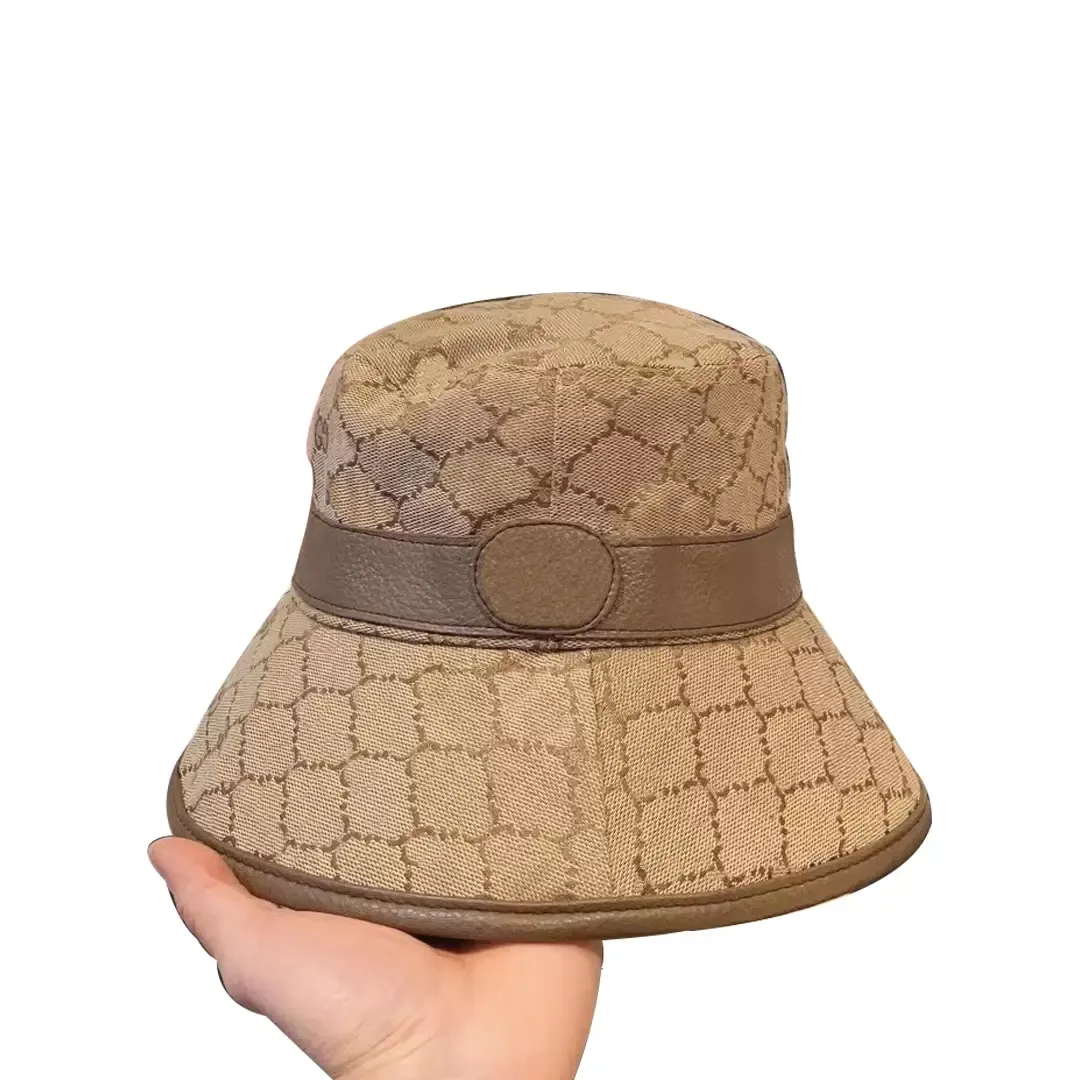 Fashion 2021 Womens Bucket Hat Outdoor Dress Hats Wide Fedora Sunscreen Cotton Fishing Hunting Cap Men Basin Chapeau Sun Prevent caps Summer