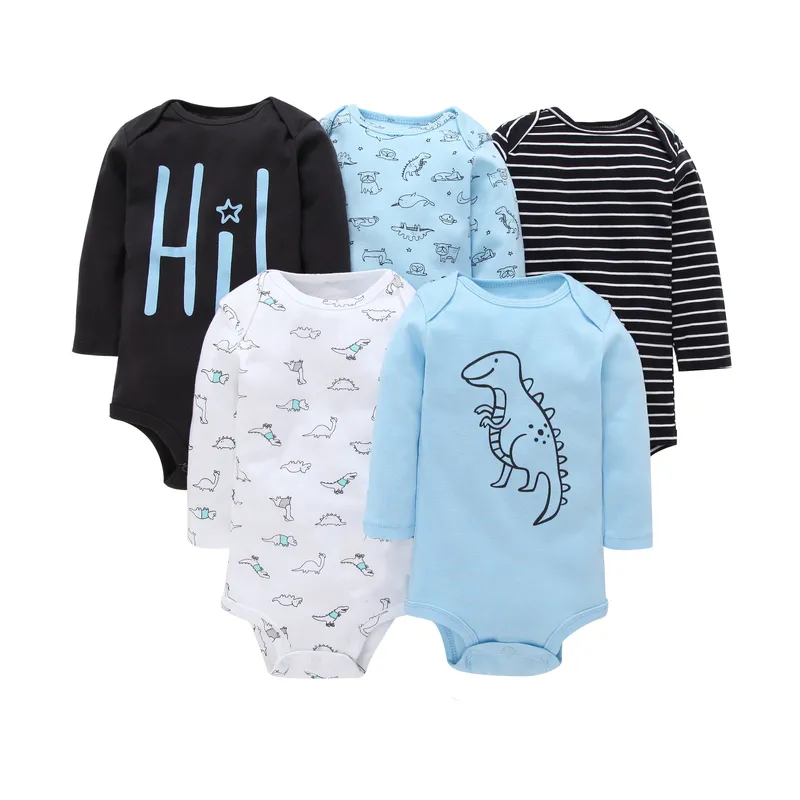  baby romper set spring autumn newborn clothes baby girl boy costume long sleeve cartoon dinosaur romper infant jumpsuit