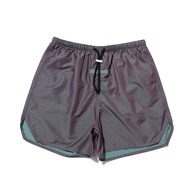 2022 Summer Mens Shorts Loose Casual Letter Reflective Nylon Shorts Comfortable and Breathable Large Pants