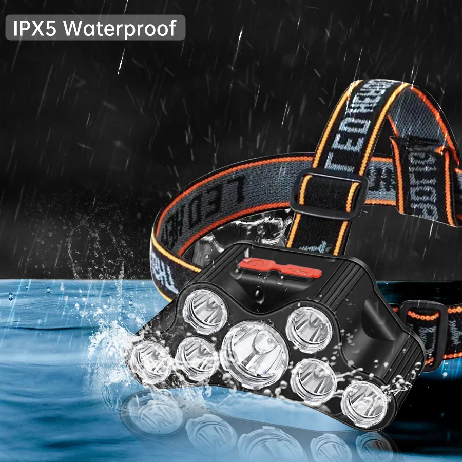 Super Bright USB Rechargeable LED Headlight With 5 Modes For Night Fishing  And Hiking Waterproof Headlamp And Head Mounted Head Flashlight  Rechargeable From Mtled8, $4.44