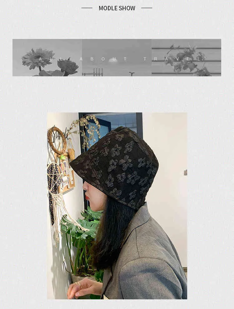 LOTUS BUDS PATTERN バケットハット gakkin