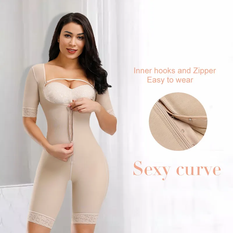 Colombian Full Body Klopp Shaper With Butt Lifter, Waist Trainer, Corset,  Arm And Thigh Trimmer, Slimming Underwear Fajas Faja 201222 From Dou02,  $34.9