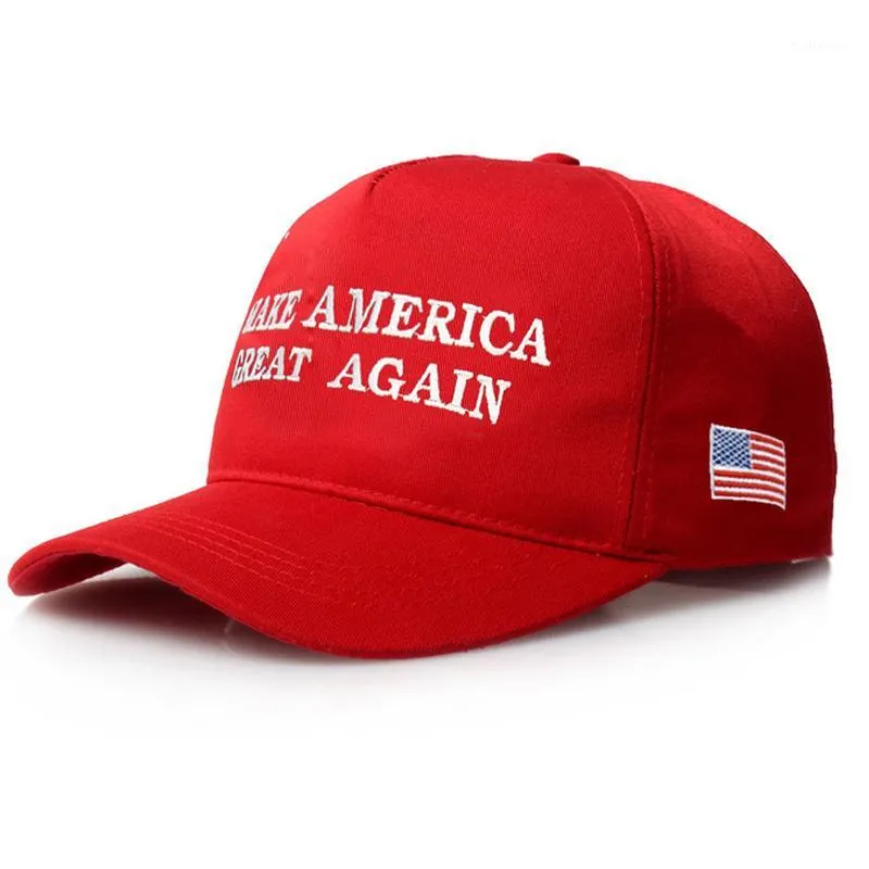 BALL CAPS MAAK AMERIKA GROOT MEER Letter Print Hat 2021 Republikeinse Snapback Baseball Cap Polo voor president VS1