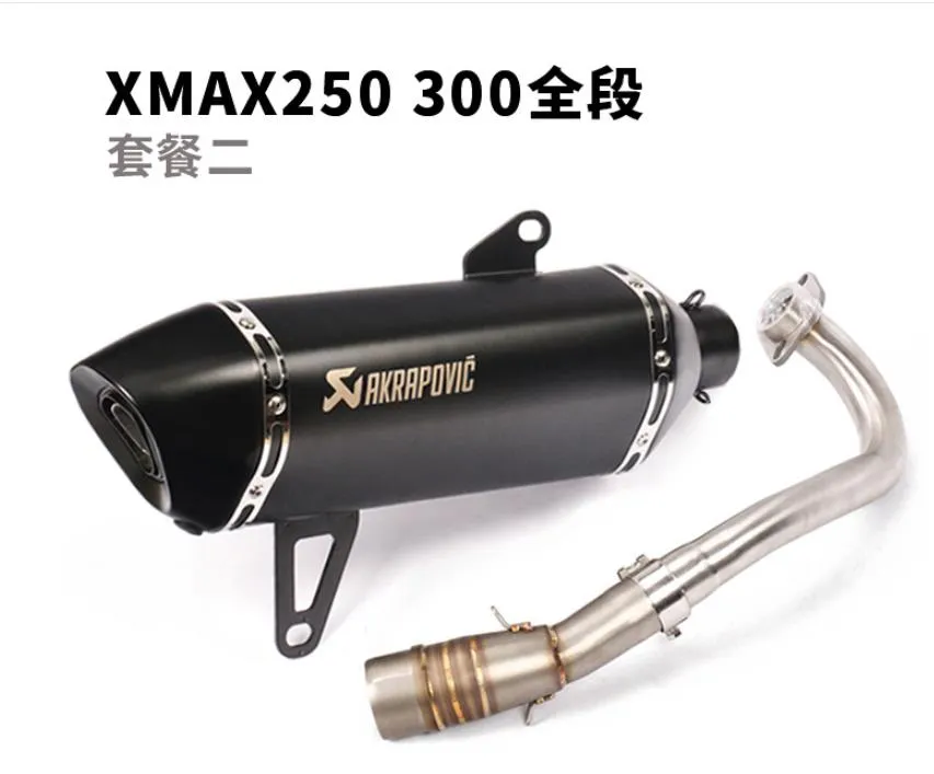 Motorcycle Exhaust System For Yamaha XMAX 250 2024 Stainless Steel Full Scorpion Pipe Modification From Xibaya 170.21 DHgate.Com
