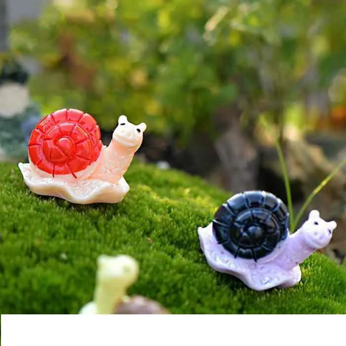 Sculpture de jardin en béton - escargot
