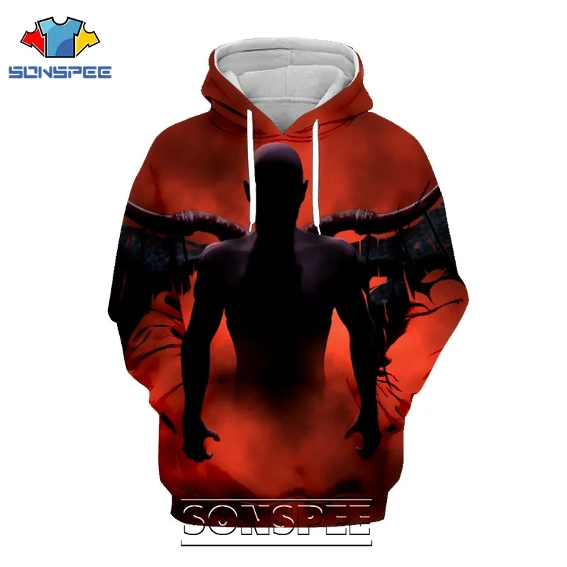 SONSPEE 3D Print Satan Hoodie Men Women Casual Demon Coat Streetwear Hip Hop Pullover Tops Death Evil Satanism Sweatshirt (9)