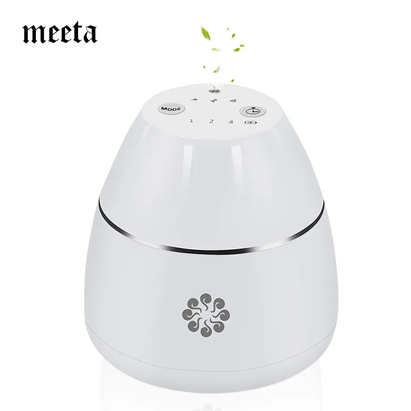 Waterless Wireless Essential Oil Arom Diffuser Nebulizer med uppladdningsbart batteri, bärbar för hem, kontor, resa Y200416