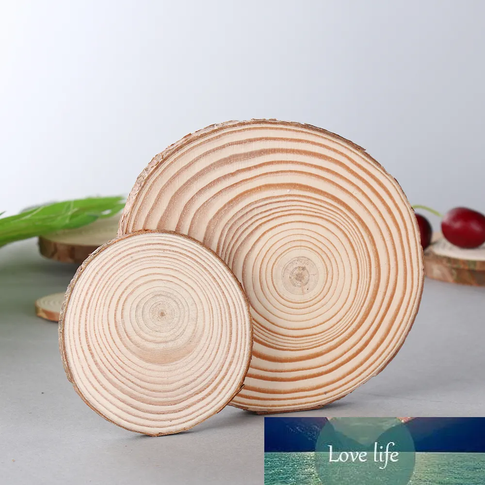 Natural Round Wood Coasters Cup Mat Tea Coffee Mug Drinks Holder