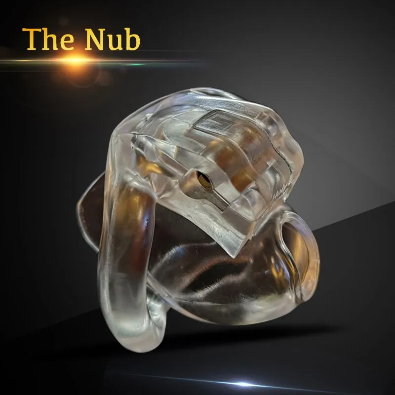 Urządzenia chastity Nub Męskie urządzenie czystości HT V3 z 4 pierścieniami Nowością