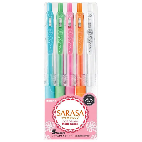 Wholesale Zebra Colored Sarasa Pens 0.5 0.5mm Ballpoint For School, Office  & Color Drawing SARASA JJ15 Y200709 From Shanye10, $8.62