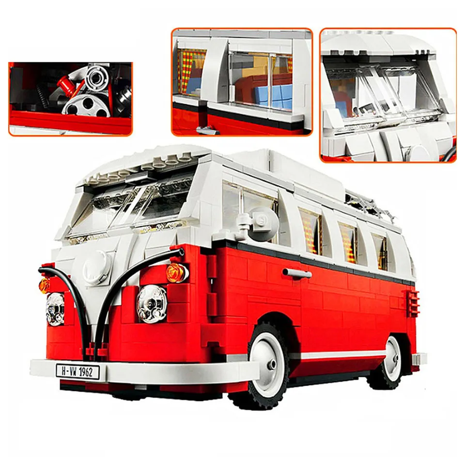 Technic-Series-10220-1354pcs-Technology-Series--T1-Camper-Compatible-Lepining-Car-Modeling-Building-Blocks-Toys