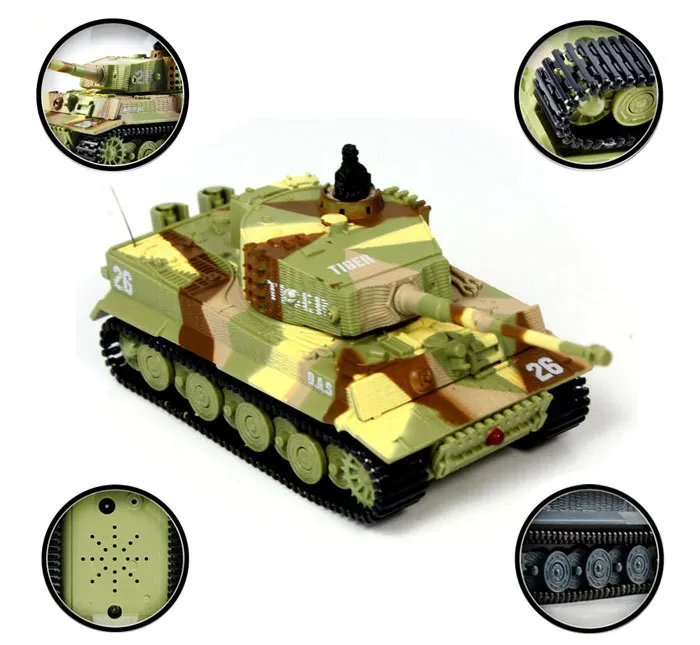 Radio control tiger best sale tank