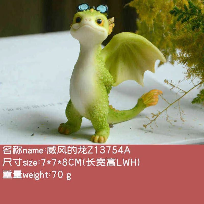 ミニチュア ドラゴン 恐竜 置物 フェアリー ガーデン テラリウム 盆栽