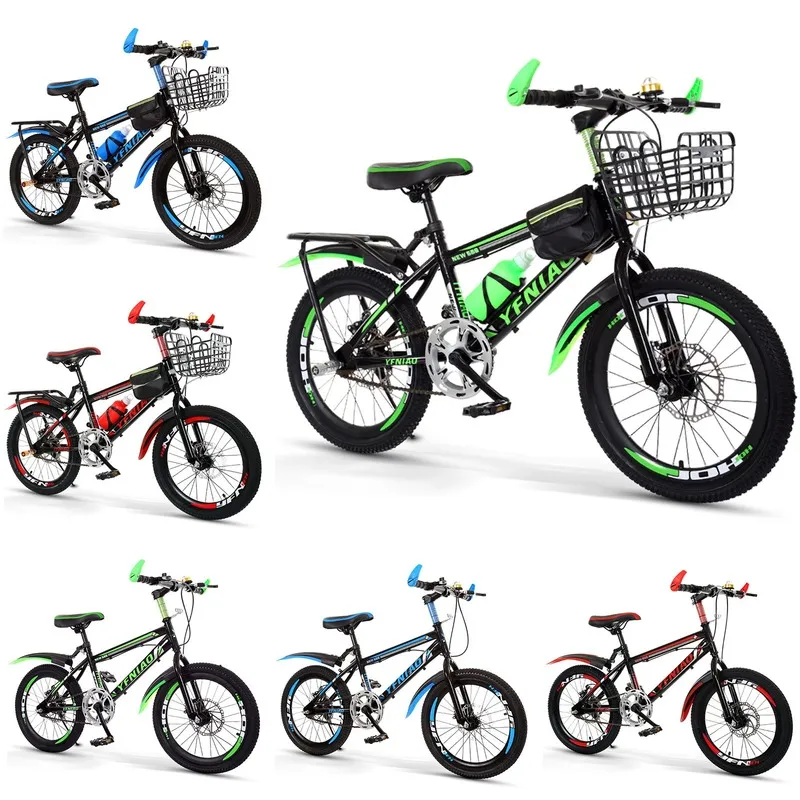 18 Inch Bicycle Mountain Bike Student Bike Freestyle Balance Bike High Carbon Steel Frame Suitable For Boys And Girls