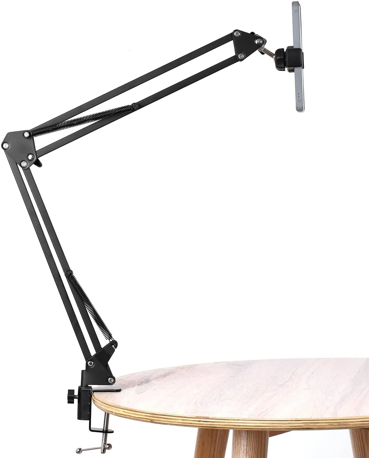 Best Quality Overhead Phone Stand Articulating Arm Table Stand Mount