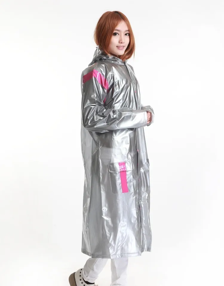 Silver sales raincoat womens