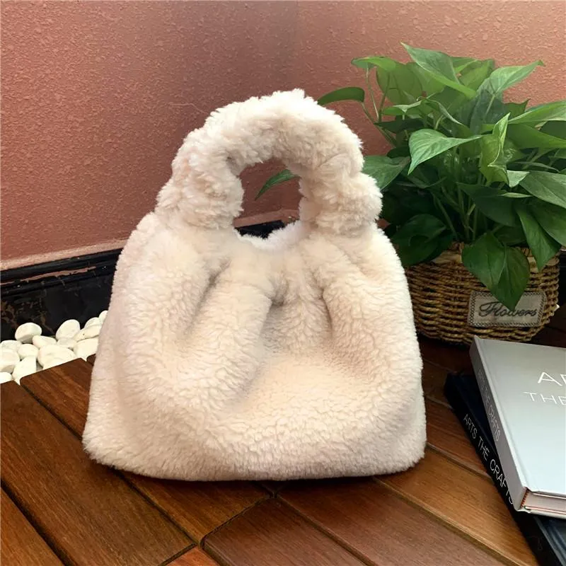 Fluffy purse cheap