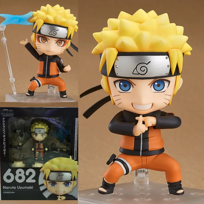 Anime Naruto Shippuden Рисунок Наруто Узумаки 682 ПВХ Фигурки С.