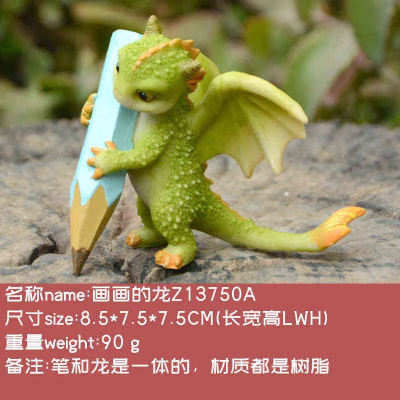 ミニチュア ドラゴン 恐竜 置物 フェアリー ガーデン テラリウム 盆栽